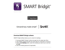 Tablet Screenshot of bridgit.smarttech.com